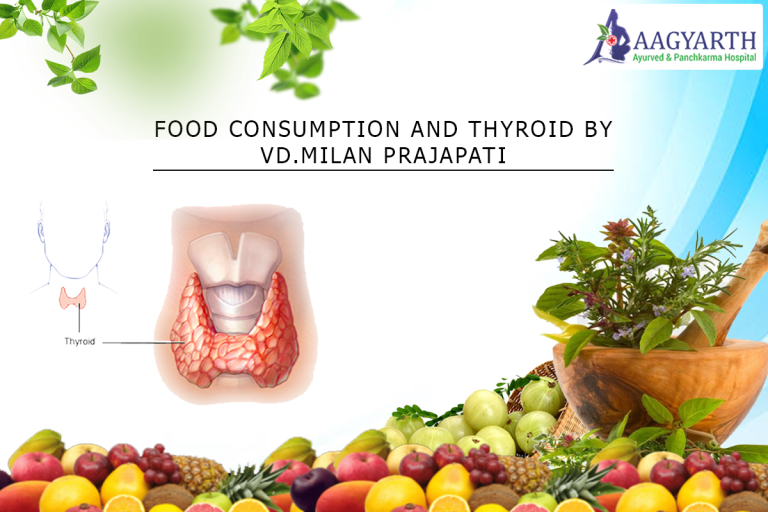 Food Consumption and Thyroid by VD.MILAN PRAJAPATI